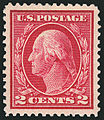 George Washington 2¢, 1914