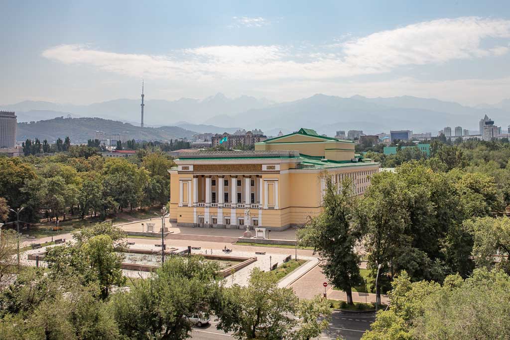 Almaty, Kazakhstan, Abay Theatre