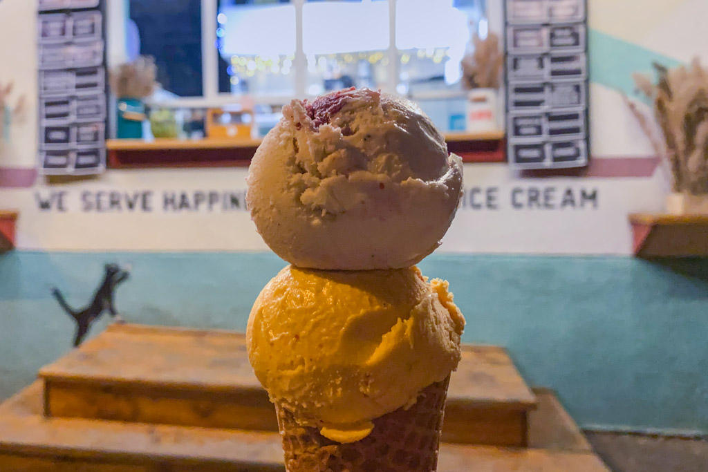 Ajika ice cream, the cone culture, Tbilisi, Georgia