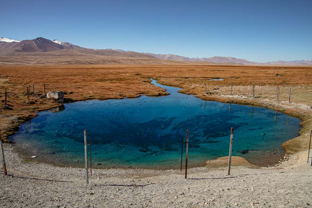 Ak Balyk, Ak Balyk Pond, Ak Balyk Spring, White Fish Spring, Pamir, Pamirs, Pamir Highway, Eastern Pamir, Tajikistan