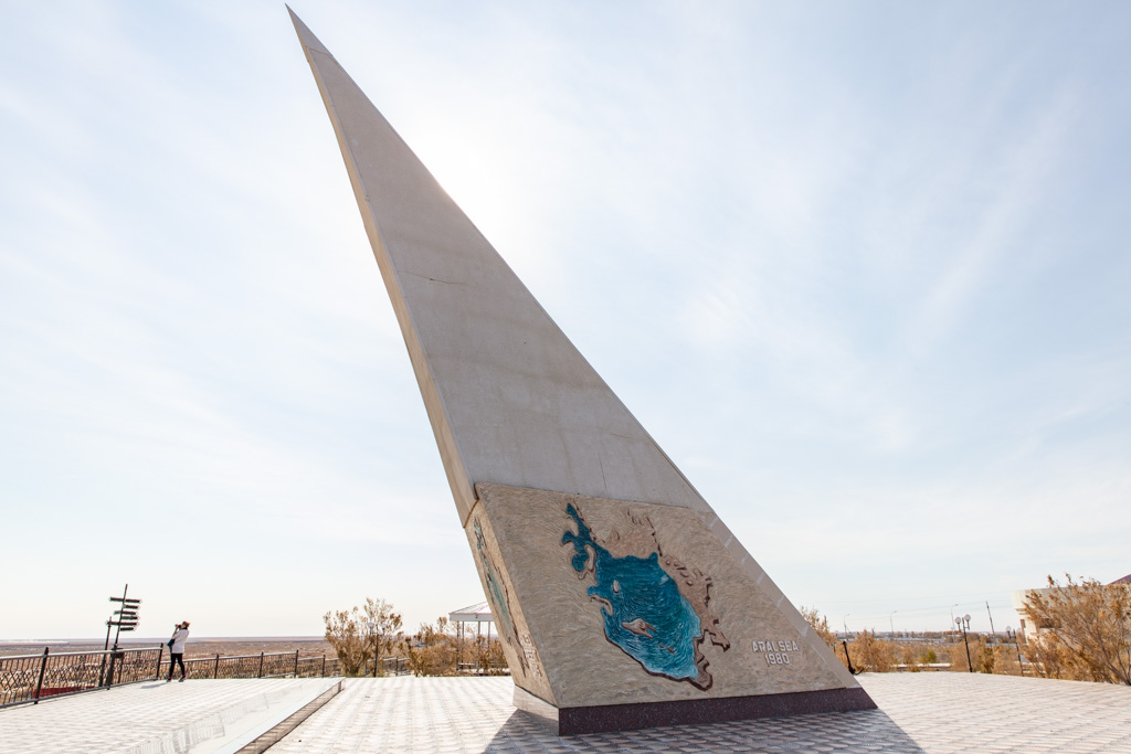 Aral Sea Monument, Moynaq, Karakalpakstan, Uzbekistan