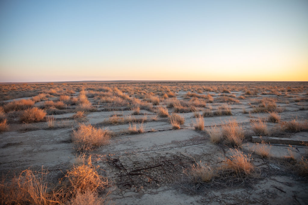 Barkhan Airfield, Aralsk-7, Kantubek, Vozrozhdeniya Island, Karakalpakstan, Uzbekistan