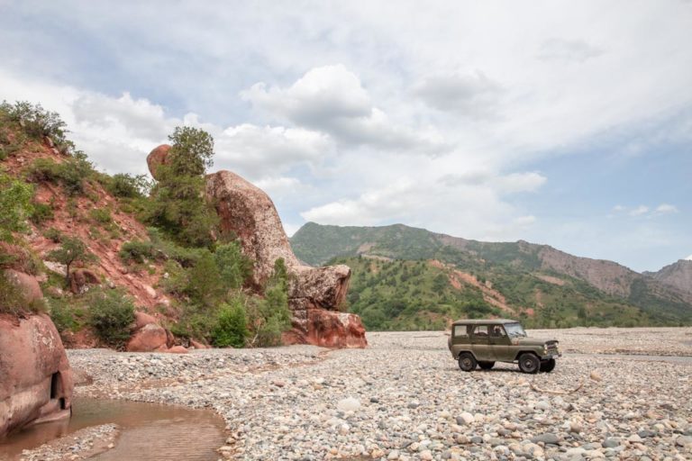 Balancing Rocks, Sary Khosar Nature Reserve, Khatlon, Tajikistan