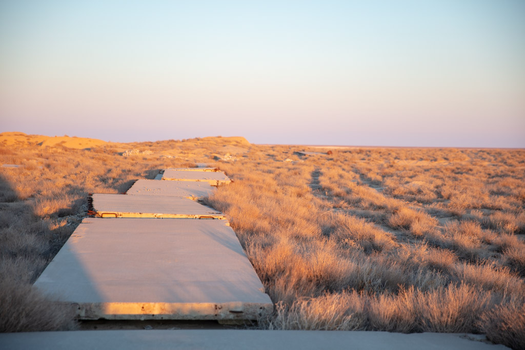 Barkhan Airfield, Vozrozhdeniya Island, Uzbekistan