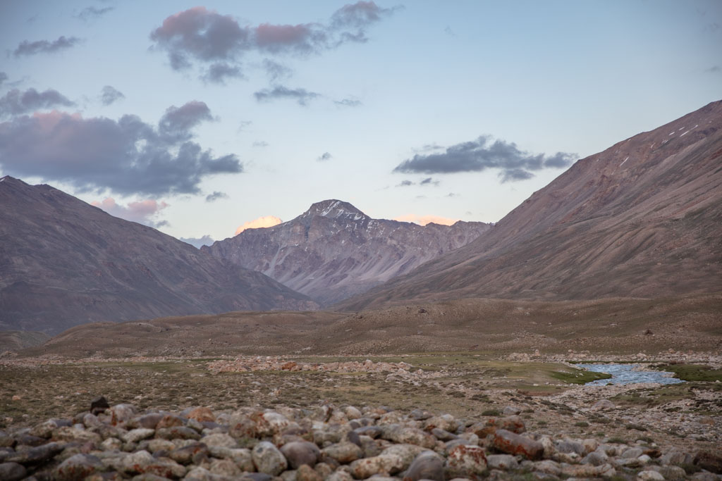 Between Jawshanguz and Mats Pass, Shokhdara Valley, Tajikistan