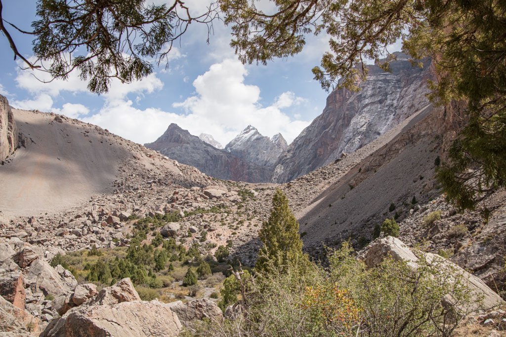 Chimtarga, Energia, Fann Mountains, Tajikistan, Bolshoi Allo, Zindon Valley