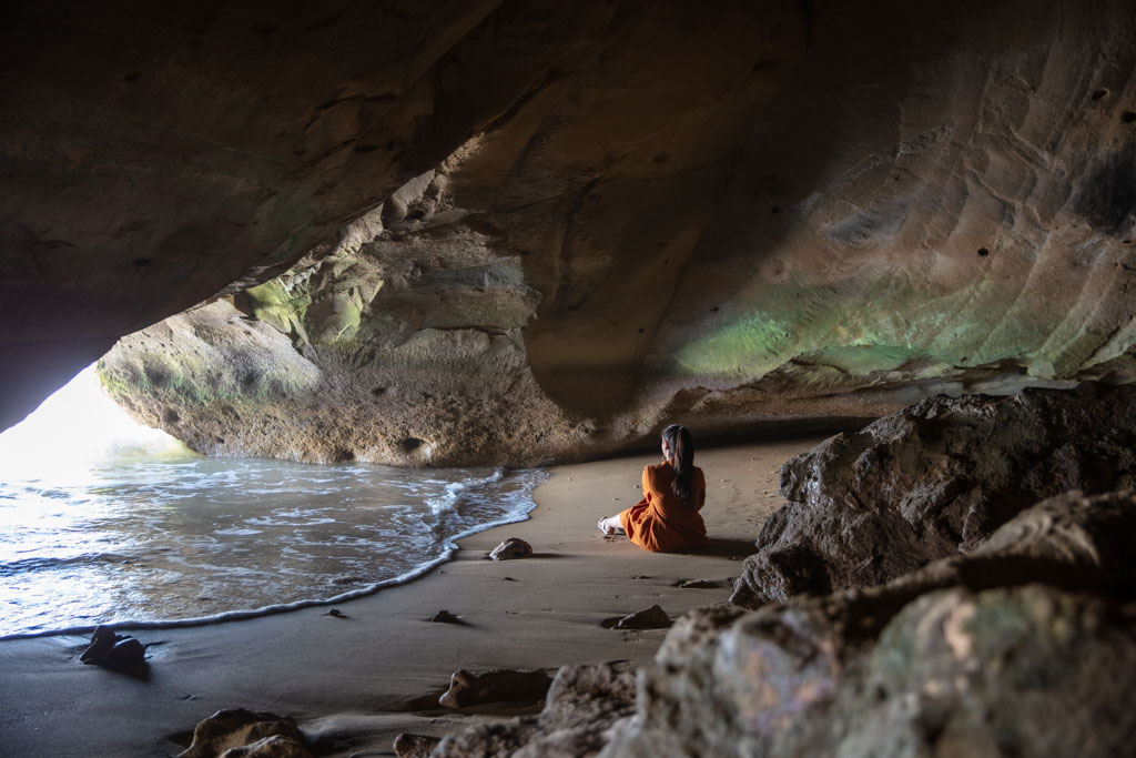 Bonood Beach Cave, Bushehr, Iran