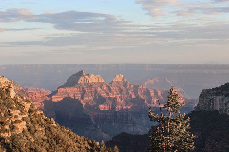 Bright Angel Point, Bright Angel Point sunset, Grand Canyon sunset, North Rim Campground, North Rim Grand Canyon, Arizona