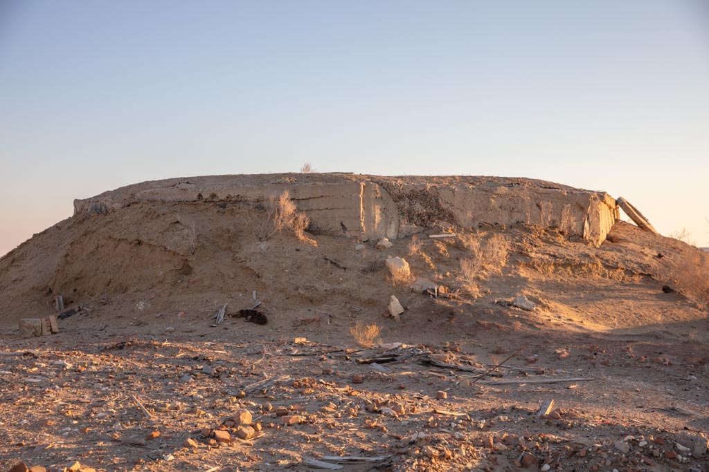 Bunker, Kantubek, Vozrozhdeniya Island, Uzbekistan