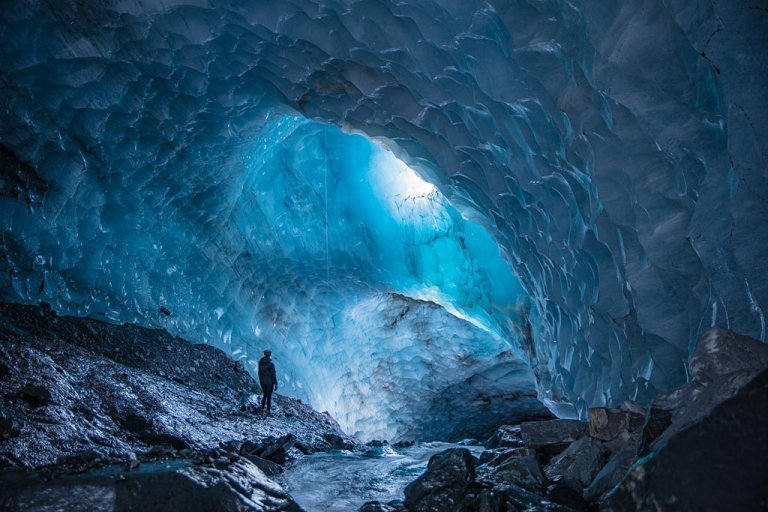 Byron Glacier Ice Cave, Byron Glacier, Girdwood, Alaska, ice cave, glacier, Alaska glacier, Alaska ice cave