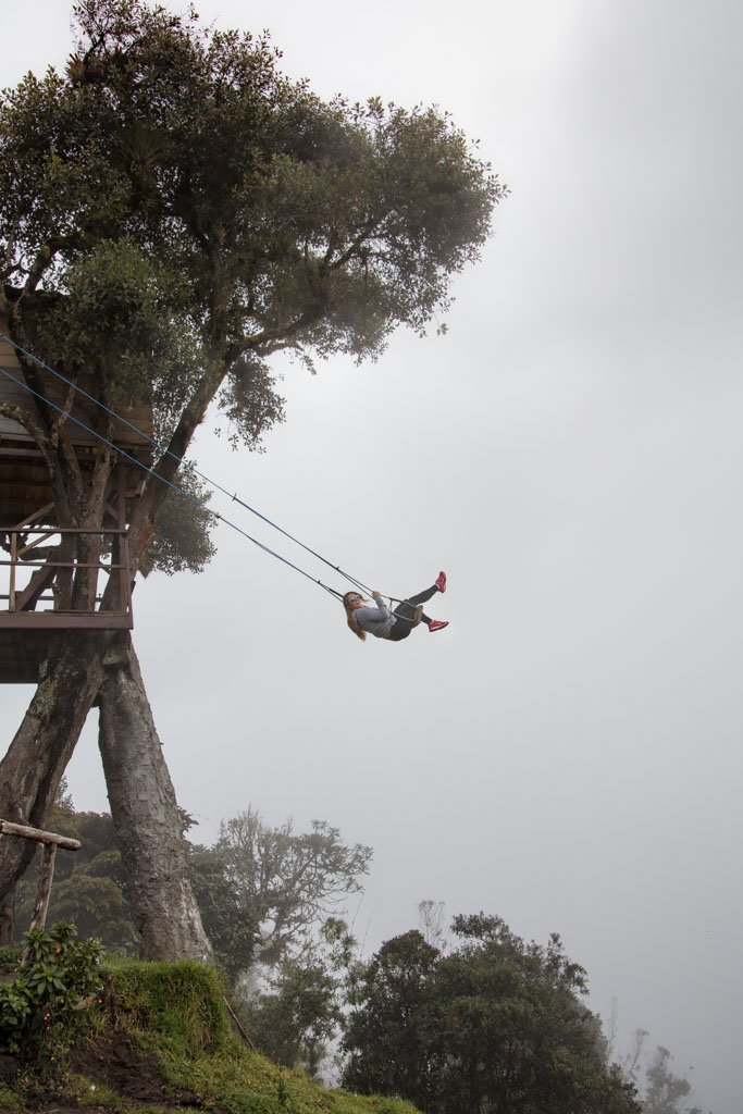 Casa del Arbol, Baños, Ecuador, South America