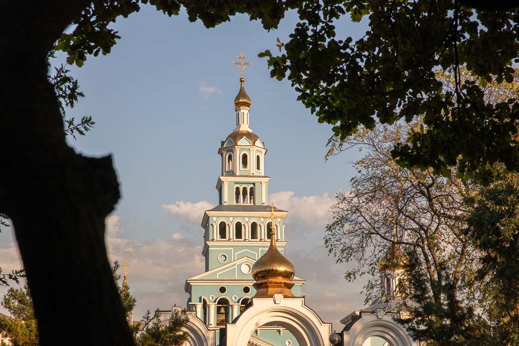 Cathedral of Assumption Tashkent, Tashkent church, Tashkent orthodox church, Tashkent, Uzbekistan, Central Asia