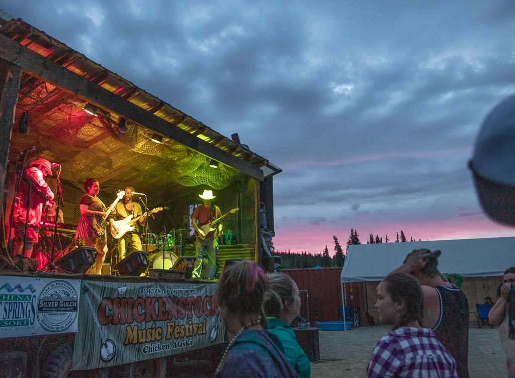 Chickenstock, Chickenstock music festival, Chickenstock bluegrass festival, Alaska, Chicken Alaska, Alaska travel guide