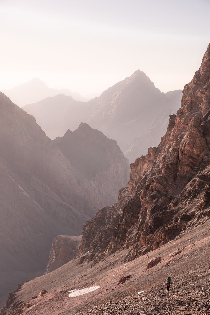 Chimtarga Pass, Chimtarga, Fann Mountains, Tajikistan