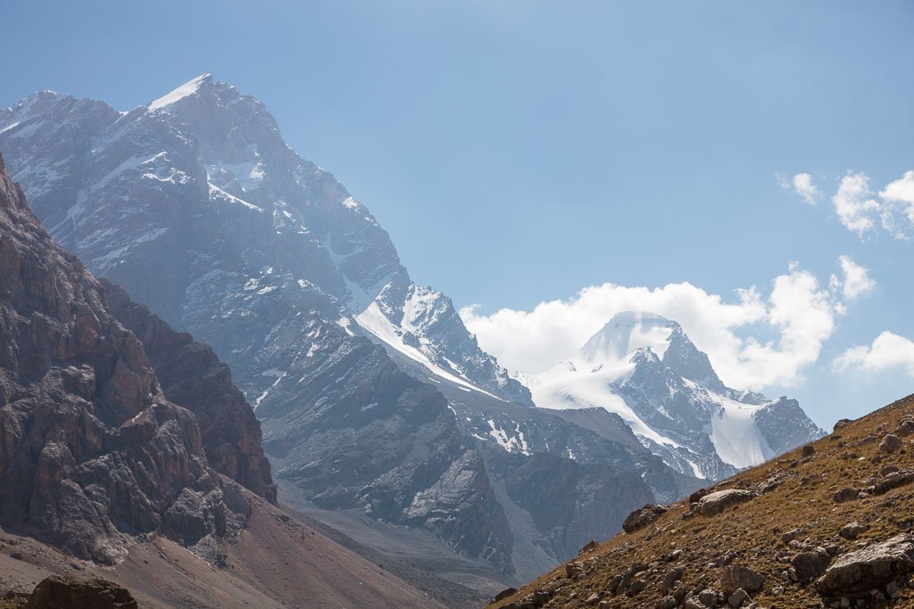 Chimtarga, Chimtarga Pass, Fann Mountains, Fanski Gory, Tajikistan, Gora Energia, Peak Energia, Gora Chimtarga, Peak Chimtarga