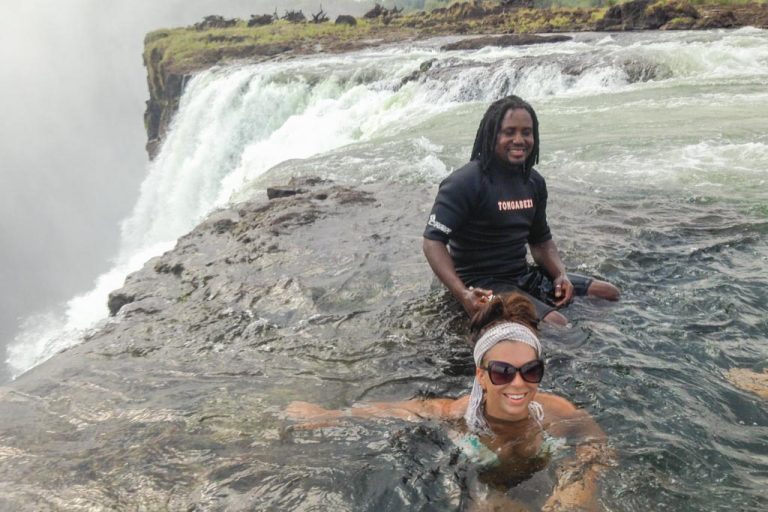 Devil's Pool, Livingston Island, Victoria Falls, Zambia