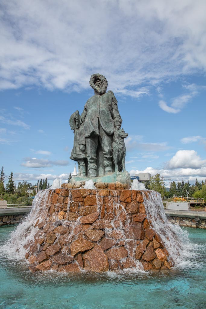 Unknown First Family, Golden Heart Plaza, Downtown Fairbanks, Fairbanks, Alaska-2