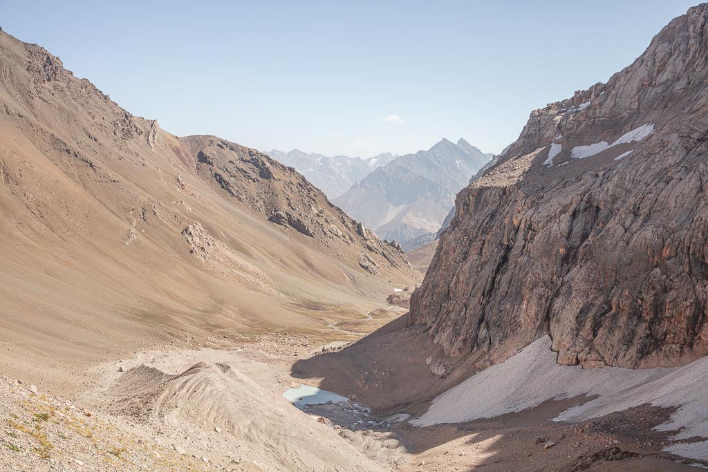 Dukdon Pass, Fann Mountains, Sughd, Tajikistan, Central Asia