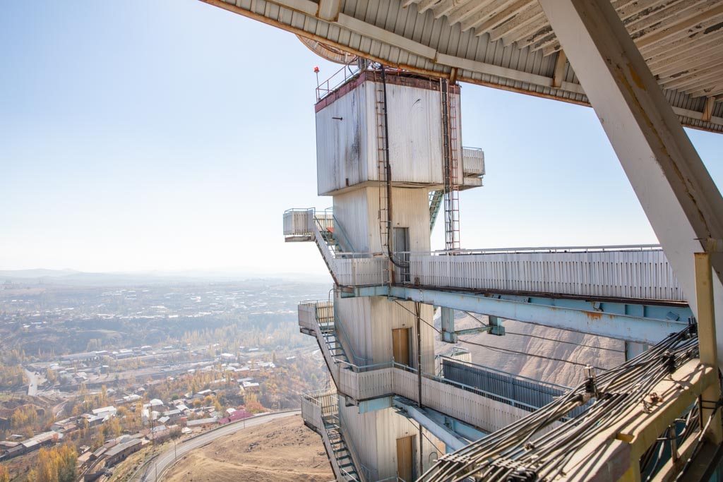 Elevator, Solar Furnace, Institute of the Sun, Parkent, Uzbekistan