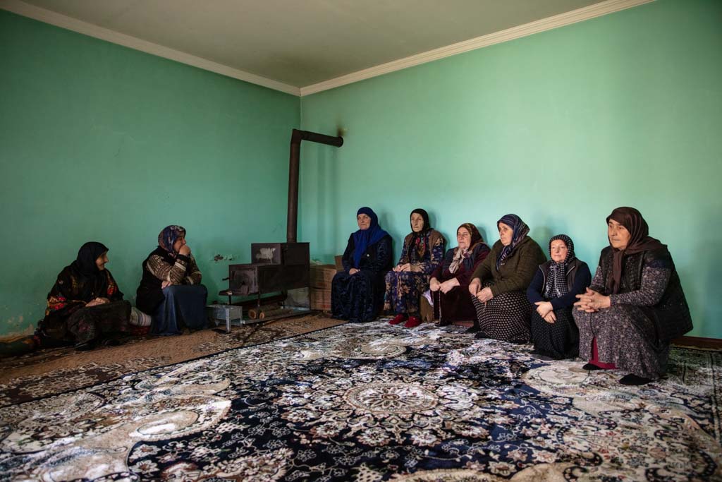 Female Zikr, Marshua Kavkaz, Kist people, Duisi, Pankisi Valley, Georgia