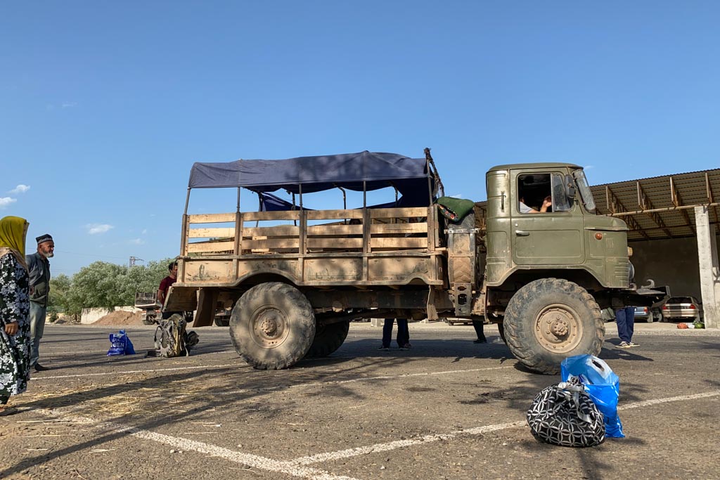 Gaz-66, Mashina Kalon, Baljuvon, Khatlon, Tajikistan