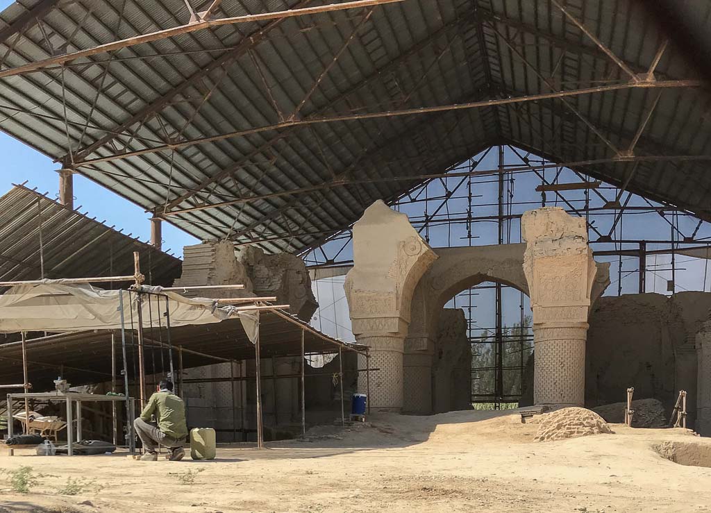 Haji Piyada, Haji Piyada Mosque, Noh Gonbad Mosque, 9 Cupola Mosque, Balkh, Old Balkh, Mazar e Sharif, Afghanistan