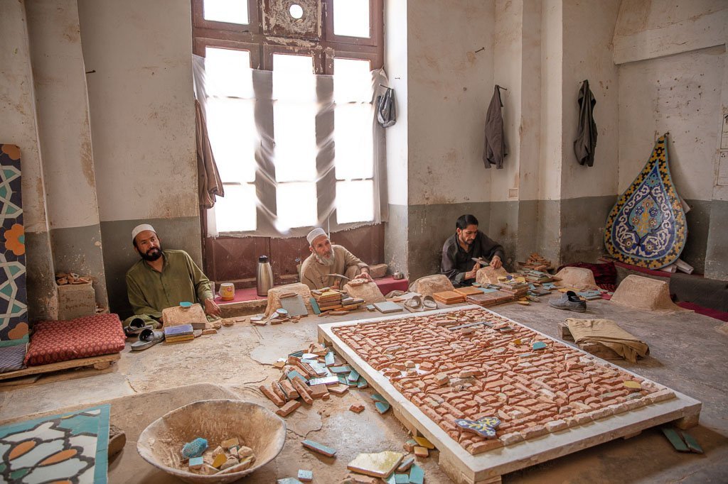 Great Mosque of Herat, Herat, Afghanistan, Herat Friday Mosque, Herat Mosque, Afghanistan mosque, herat tilemakers, tilemakers, tilemakers of Herat