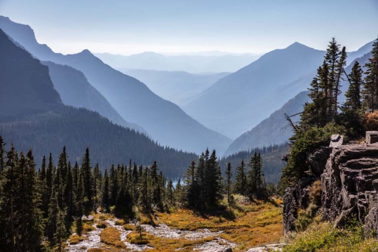 Hidden Lake Overlook, Going to the Sun Road, Glacier National Park, Montana, USA