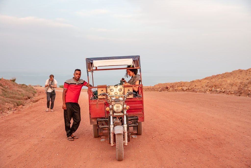 Tuk tuk, Hormuz, IRan