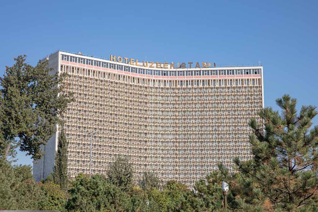 Hotel Uzbekistan, Amir Timur Square, Tashkent, Uzbekistan, Central Asia