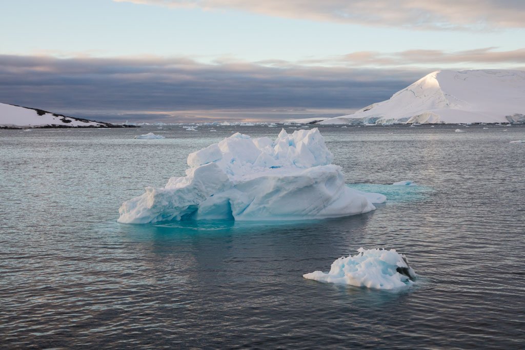 Iceberg, Hovgaard Island,  Pleneau Island, Girard Bay, Lemaire Channel, Antarctica