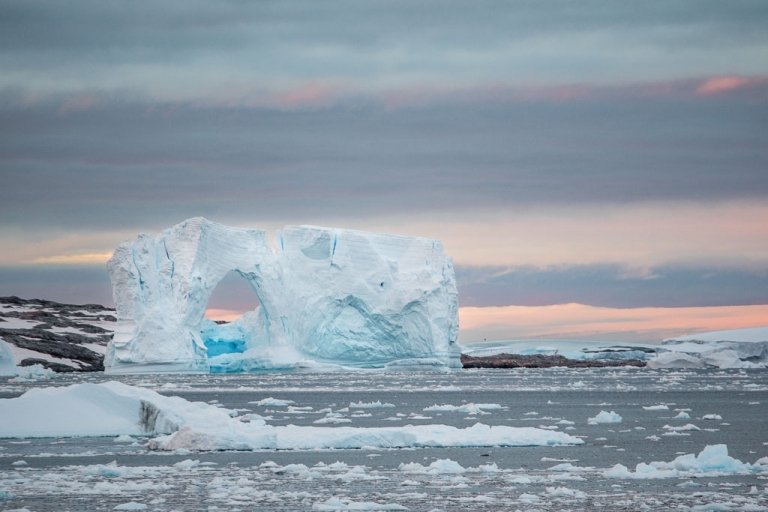 Lemaire Channel, Lemaire, Antarctica, reasons to visit Antarctica, Lemaire Channel Antarctica, Lemaire Antarctica, Antarctic Peninsula, sunset Lemaire channel, sunset antarctica, sunset lemaire channel antarctica, iceberg, iceberg antarctica, iceberg lemaire channel