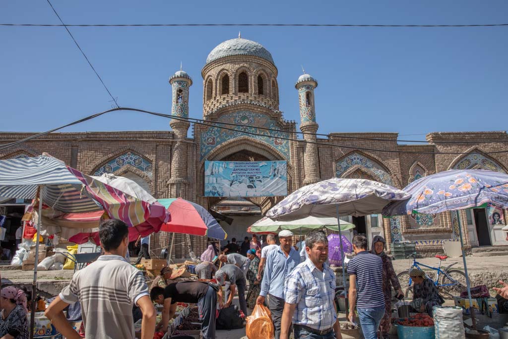 Istaravshan bazaar, Istaravshan, Tajikistan