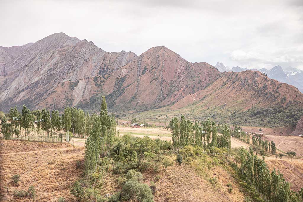 Tajikistan, Pamir, Central Asia, Rasht Valley, Garden i Kaftar Trek, Sangvor