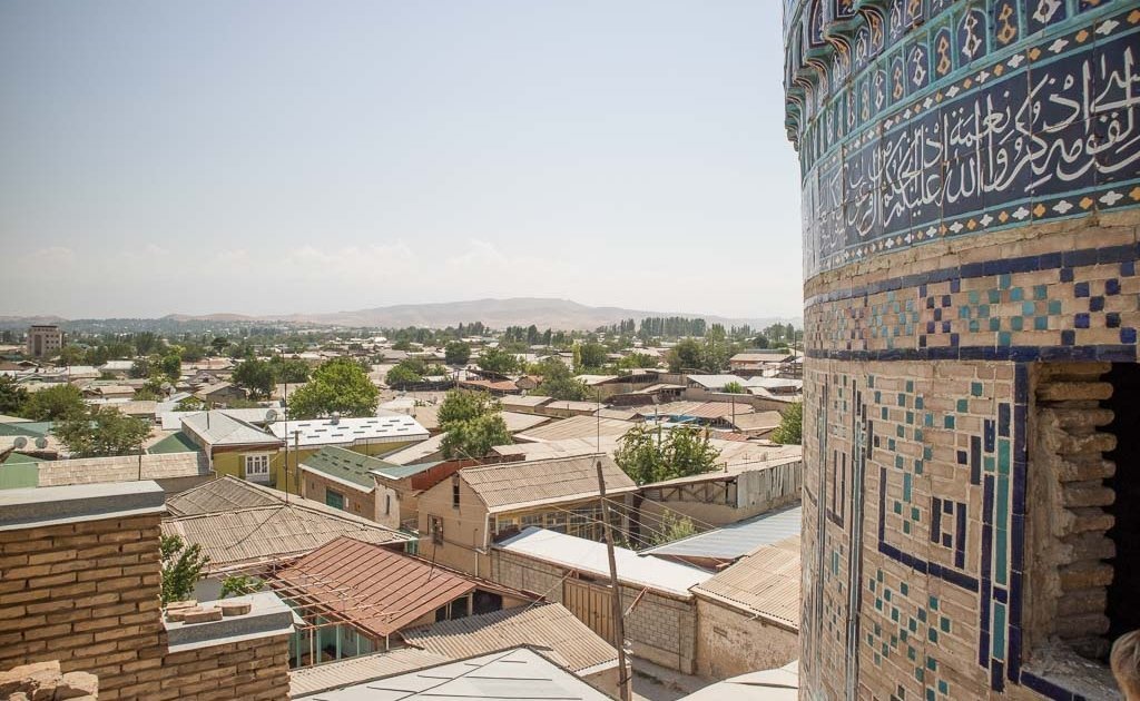 Kok Gumbaz, Kok Gumbaz Istaravshan, Abdul Latif Sultan Madrasa, Abdullatif Sultan Madrasa, Madrasa, Istaravshan, Tajikistan, Fergana Valley, Fergana, Tajik Fergana Valley, Central Asia