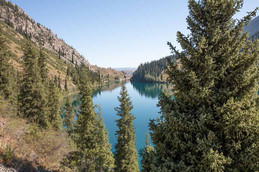 Kolsai Lake, Kolsai Lakes, Kolsai 1, Kazakhstan, Kolsai I, Tien Shan, Pearls of the Tien Shan, Pearl of the Tien Shan