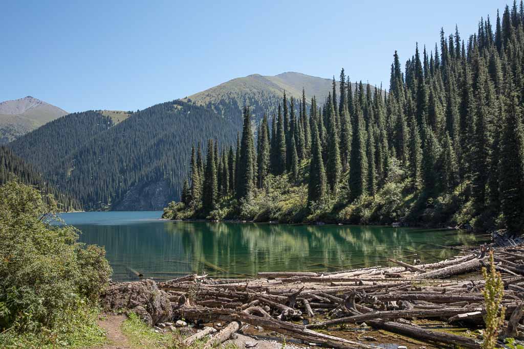 Kolsai Lake, Kazakhstan, Kolsai II, Kolsai 2, Kolsai Lake II, Tien Shan, Pearll of the Tien Shan, Pearls of the Tien Shan