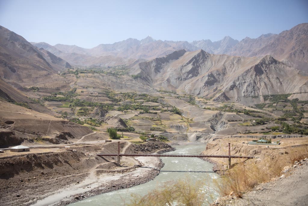 Kupruki-Vanj Border Crossing, Pamir Highway, Afghanistan-Tajikistan, Tajikistan