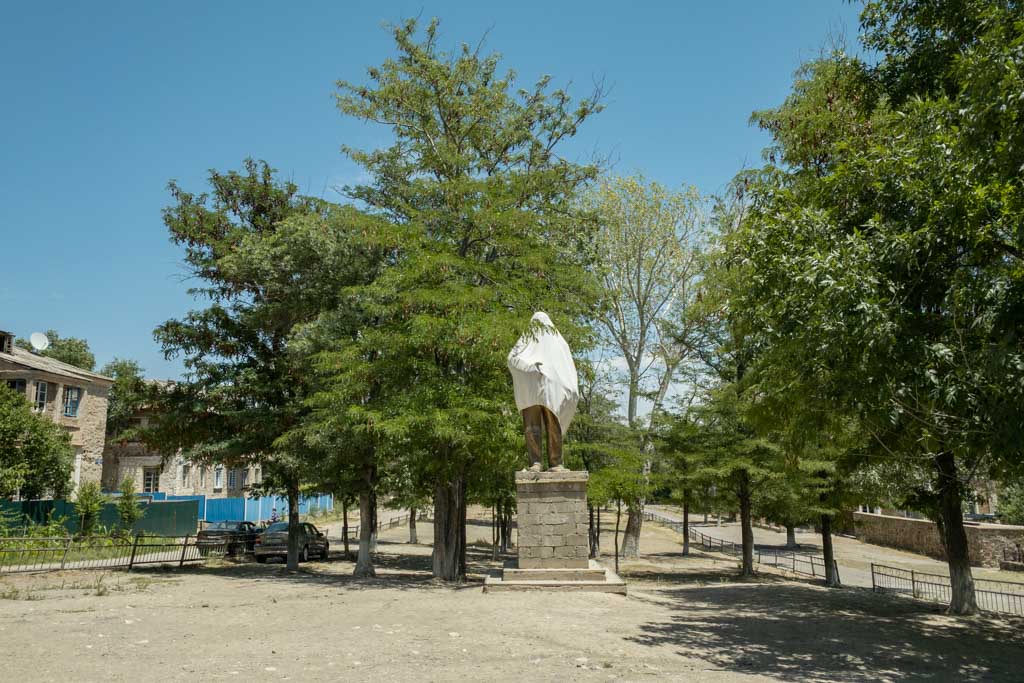 Lenin Statue, Taboshar, Istiklol, Tajikistan