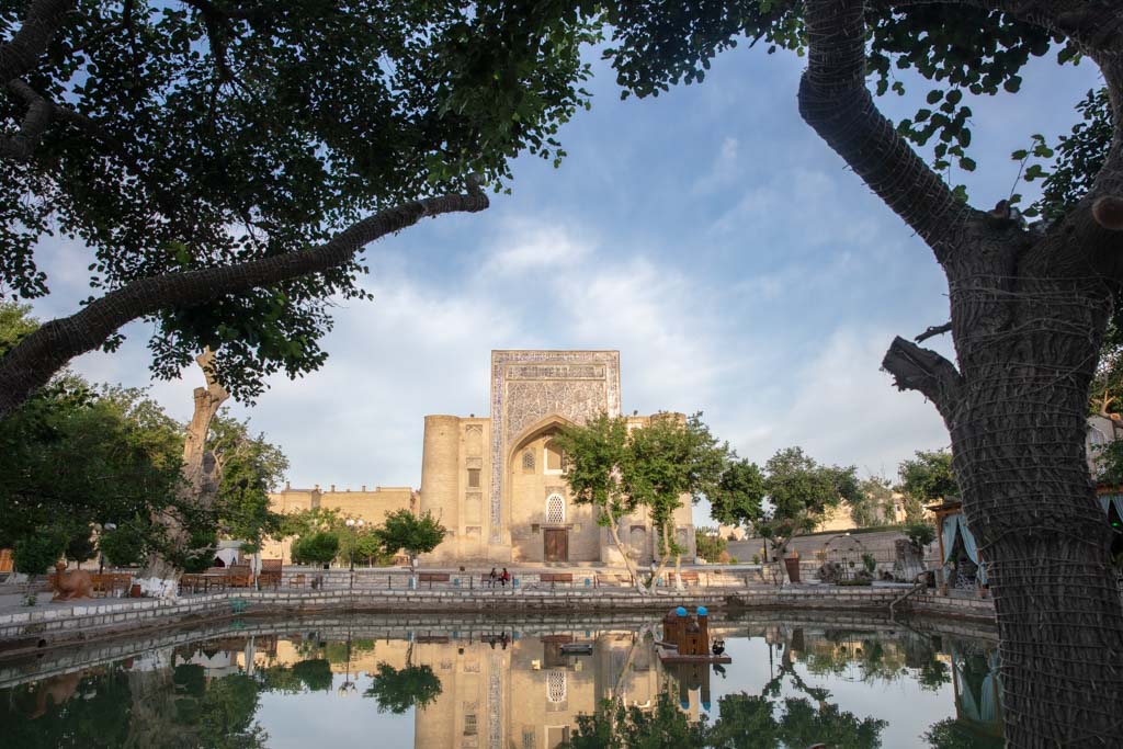 Lyabi Hauz, Nadir Devan Begi Khanaka, Bukhara, Uzbekistan, Labi Hauz