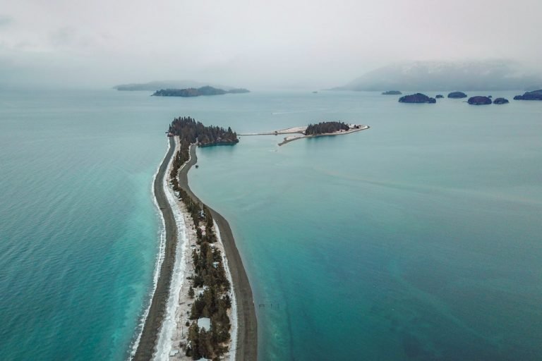 MacDonald Spit, Kachemak Bay, Kasitsna Bay, Kenai Peninsula, Alaska