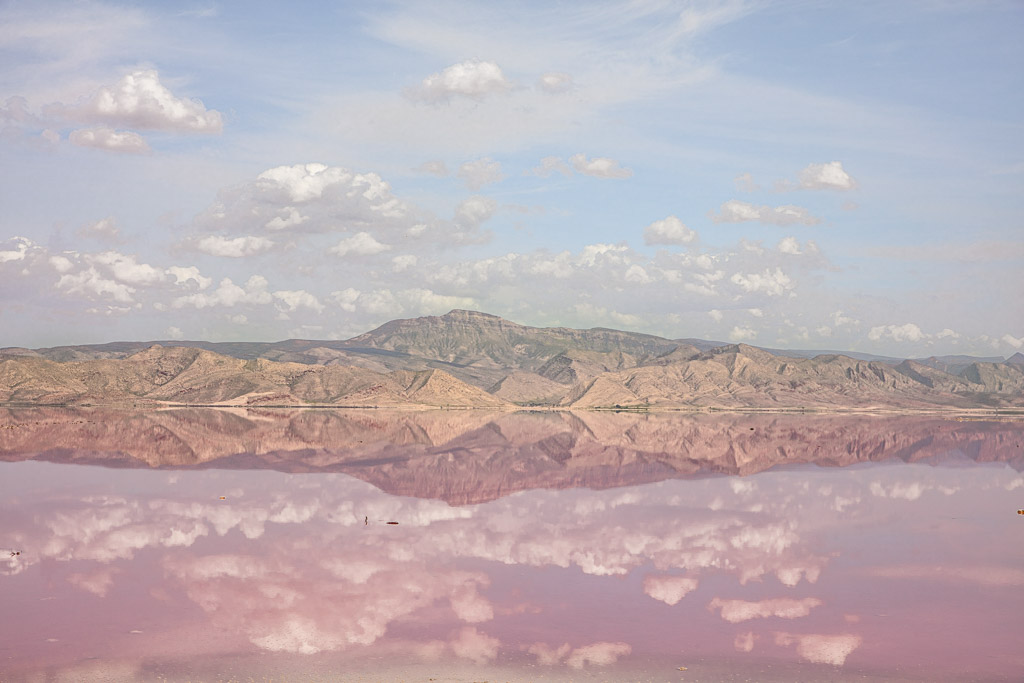 Maharloo Lake, Shiraz, Iran