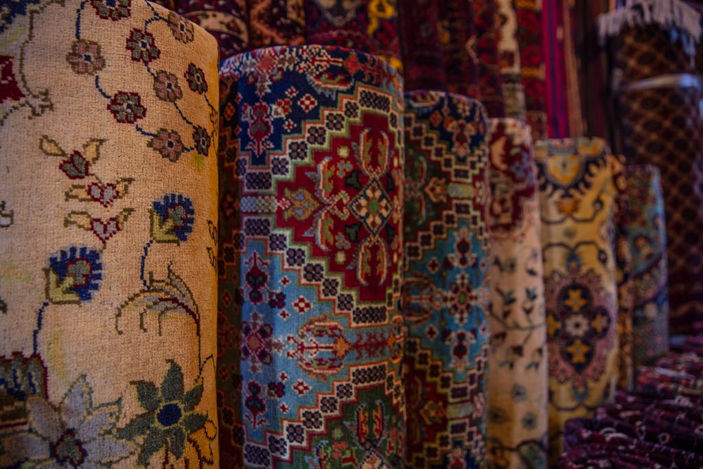 Afghan carpet, Mazar e Sharif, Mazar e Sharif Bazaar, Balkh, Afghanistan, Carpet Bazaar