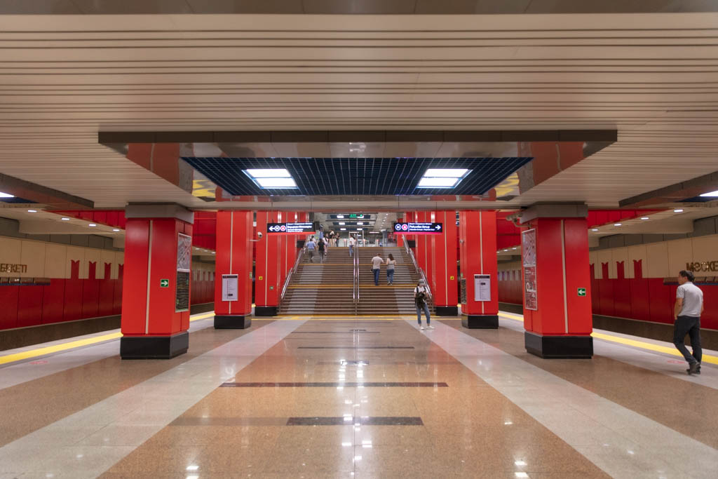 Moscow Station, Almaty Metro, Almaty, Kazakhstan, Moskva Station