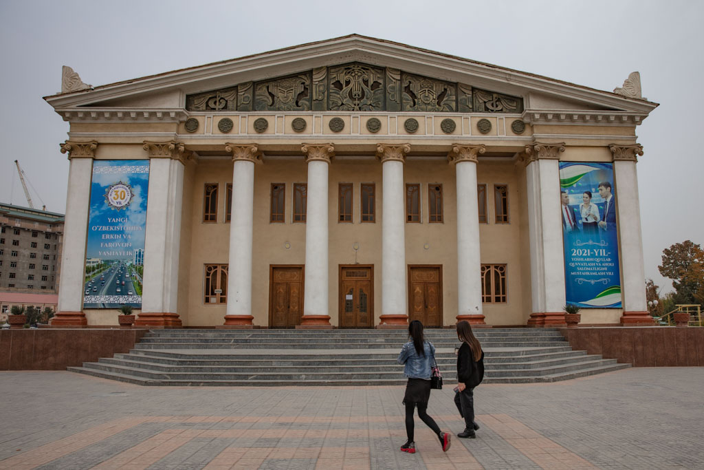 Navoi Theatre, Namangan, Uzbek Fergana Valley, Uzbekistan