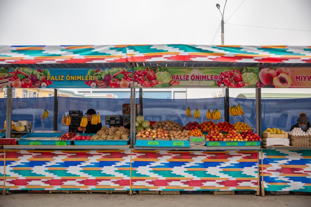 Nukus Bazaar, Nukus, Karakalpakstan, Uzbekistan