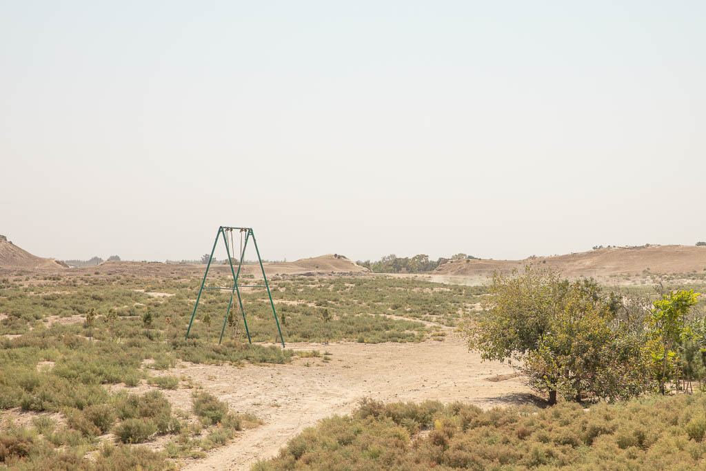 Afghanistan Travel, Afghanistan travel guide, Old Balkh, Balkh, Balkh Province, Afghanistan, Northern Afghanistan, swingset Balkh, swing set Balkh