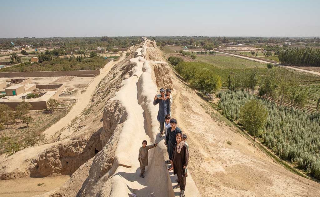 Old Balkh, Balkh, Bactria, Walls of Balkh, Balkh Walls, Ancient Bactria, Bactria Walls