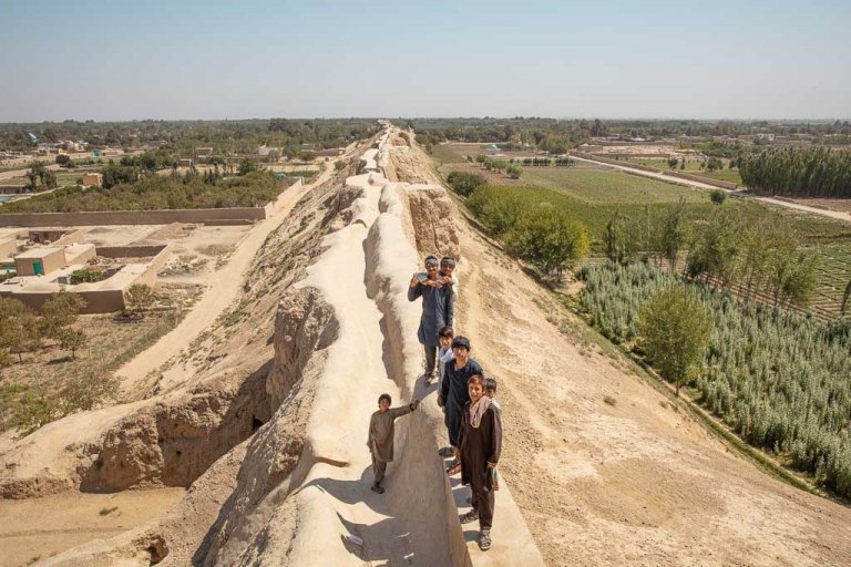 Old Balkh, Balkh, Bactria, Walls of Balkh, Balkh Walls, Ancient Bactria, Bactria Walls