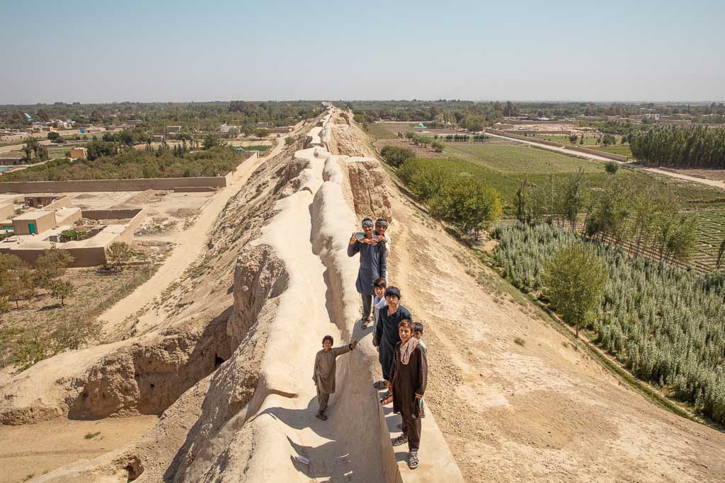 Old Balkh, Balkh, Bactria, Walls of Balkh, Balkh Walls, Ancient Bactria, Bactria Walls